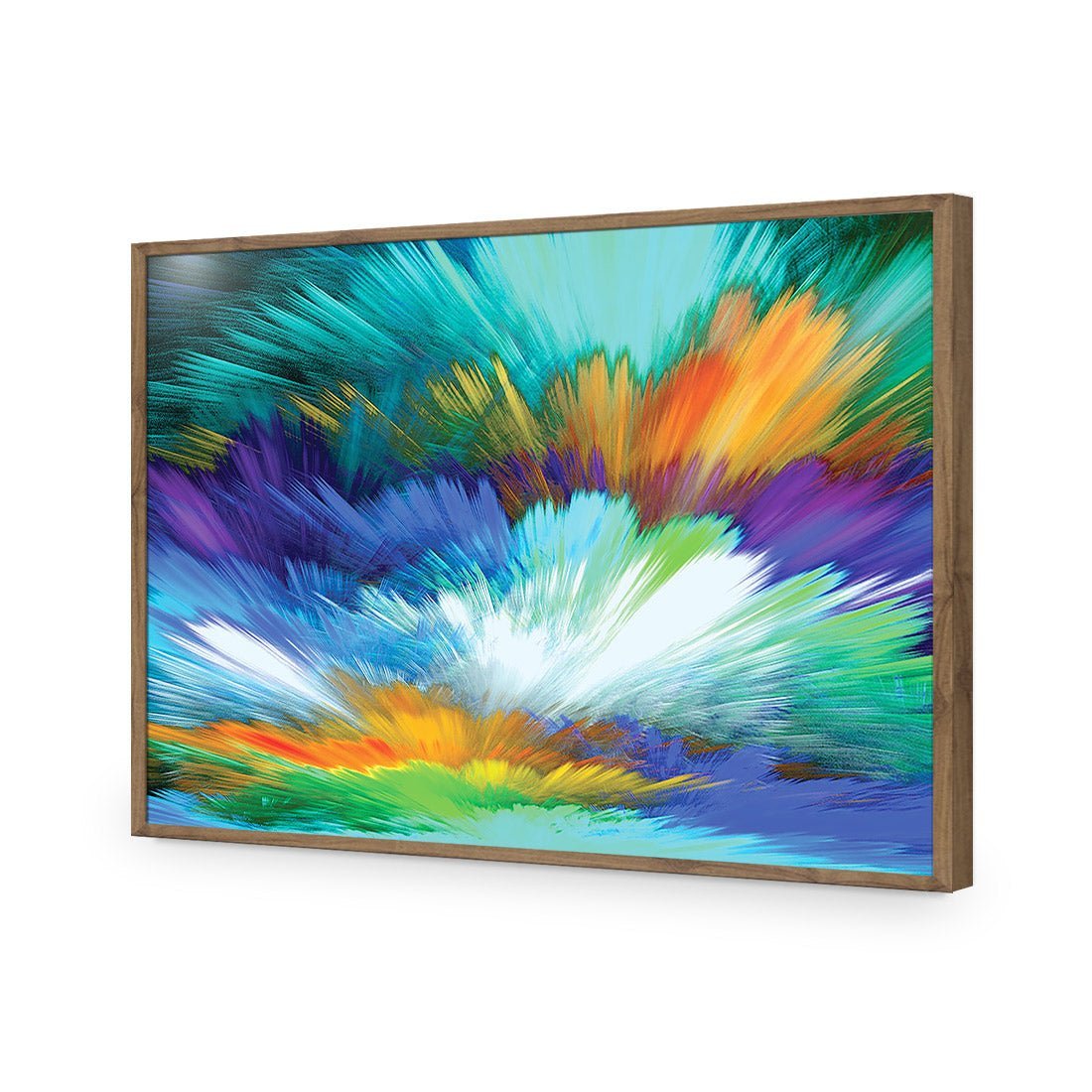 Cloud Explosion, Blue Acrylic Print Art