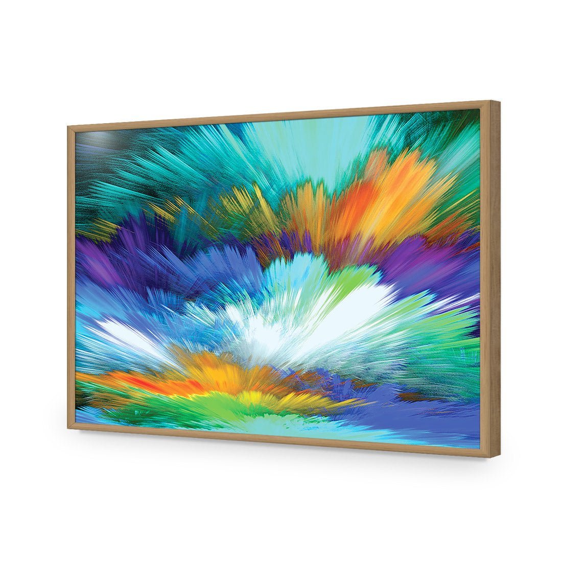 Cloud Explosion, Blue Acrylic Print Art