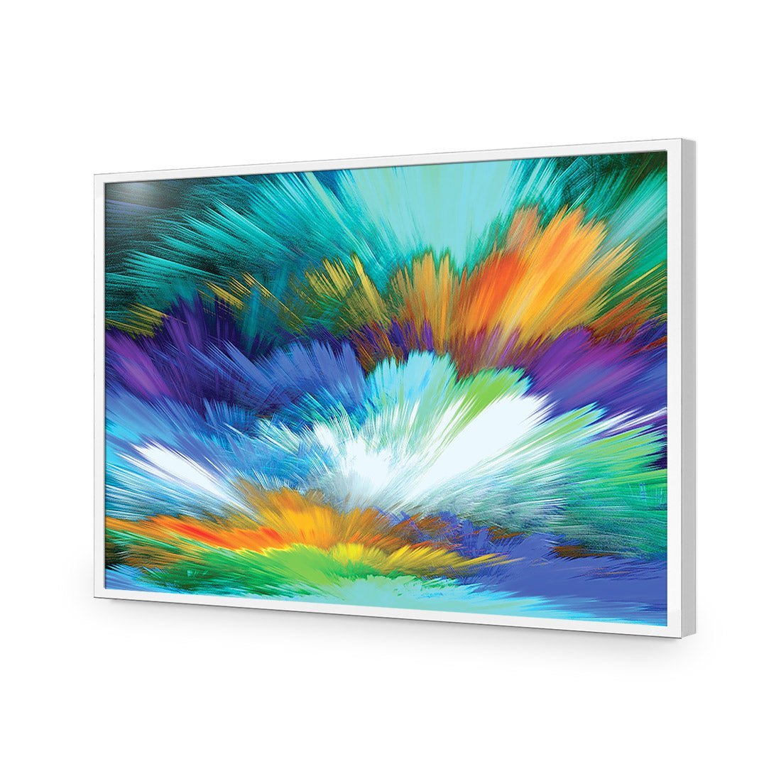Cloud Explosion, Blue Acrylic Print Art