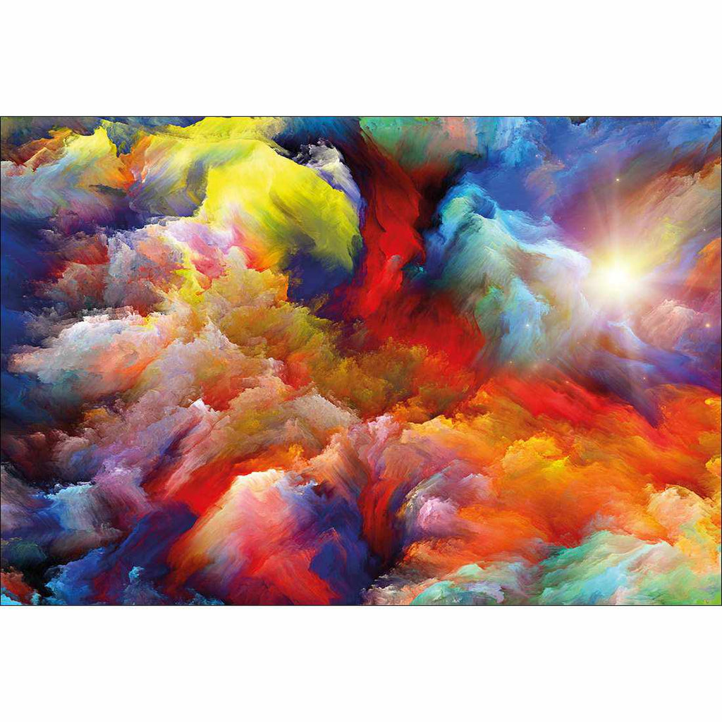 Clouds Of Colour Canvas Art