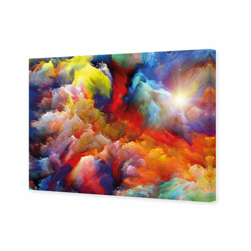Clouds Of Colour Canvas Art