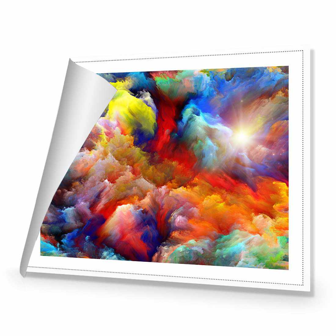 Clouds Of Colour Canvas Art