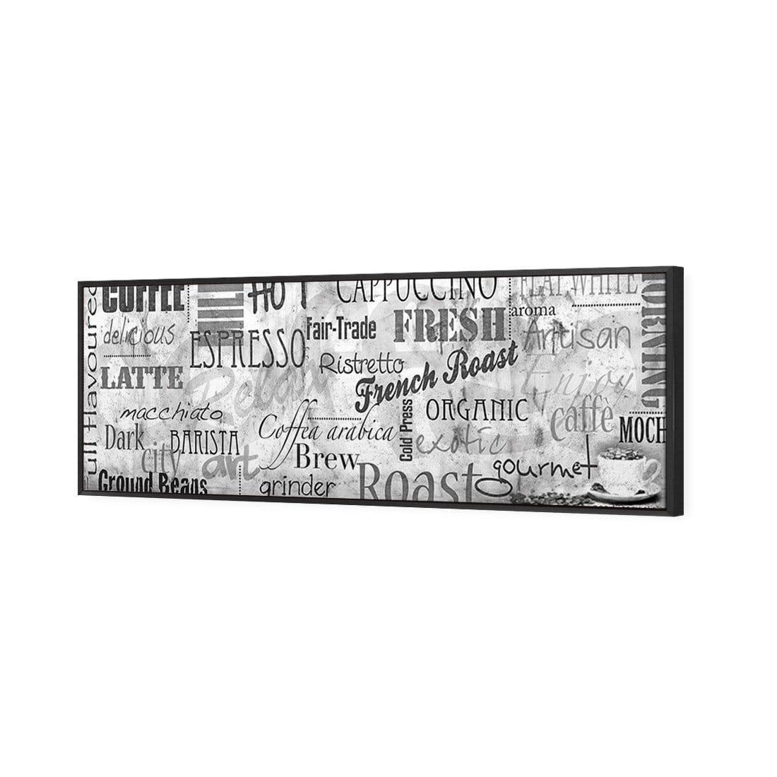 Coffee Montage, Black and White (Long)