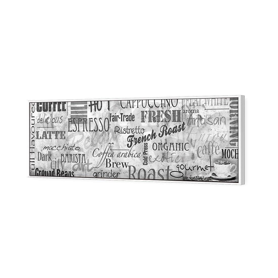 Coffee Montage, Black and White (Long)
