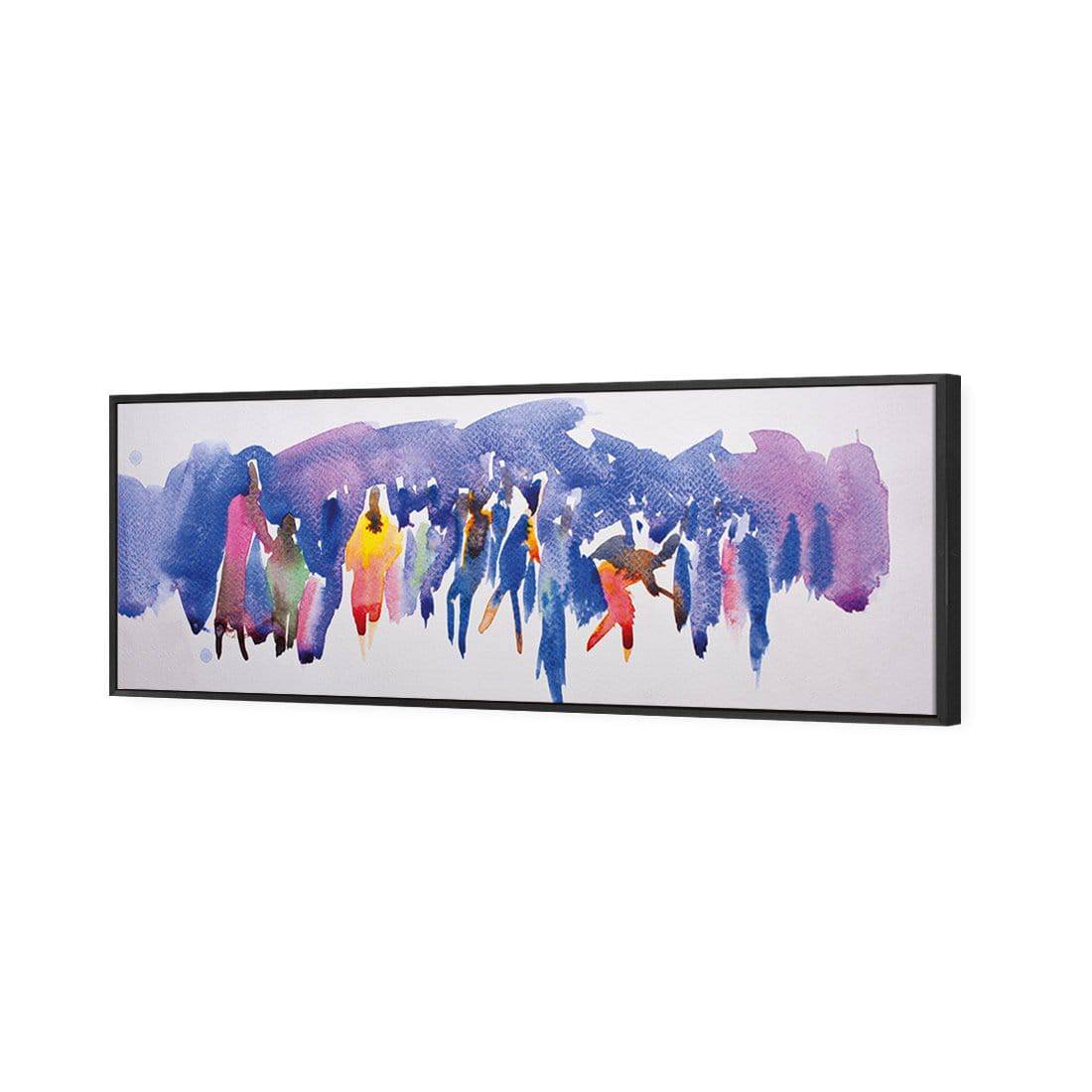 Community Abstract Watercolour Canvas Art