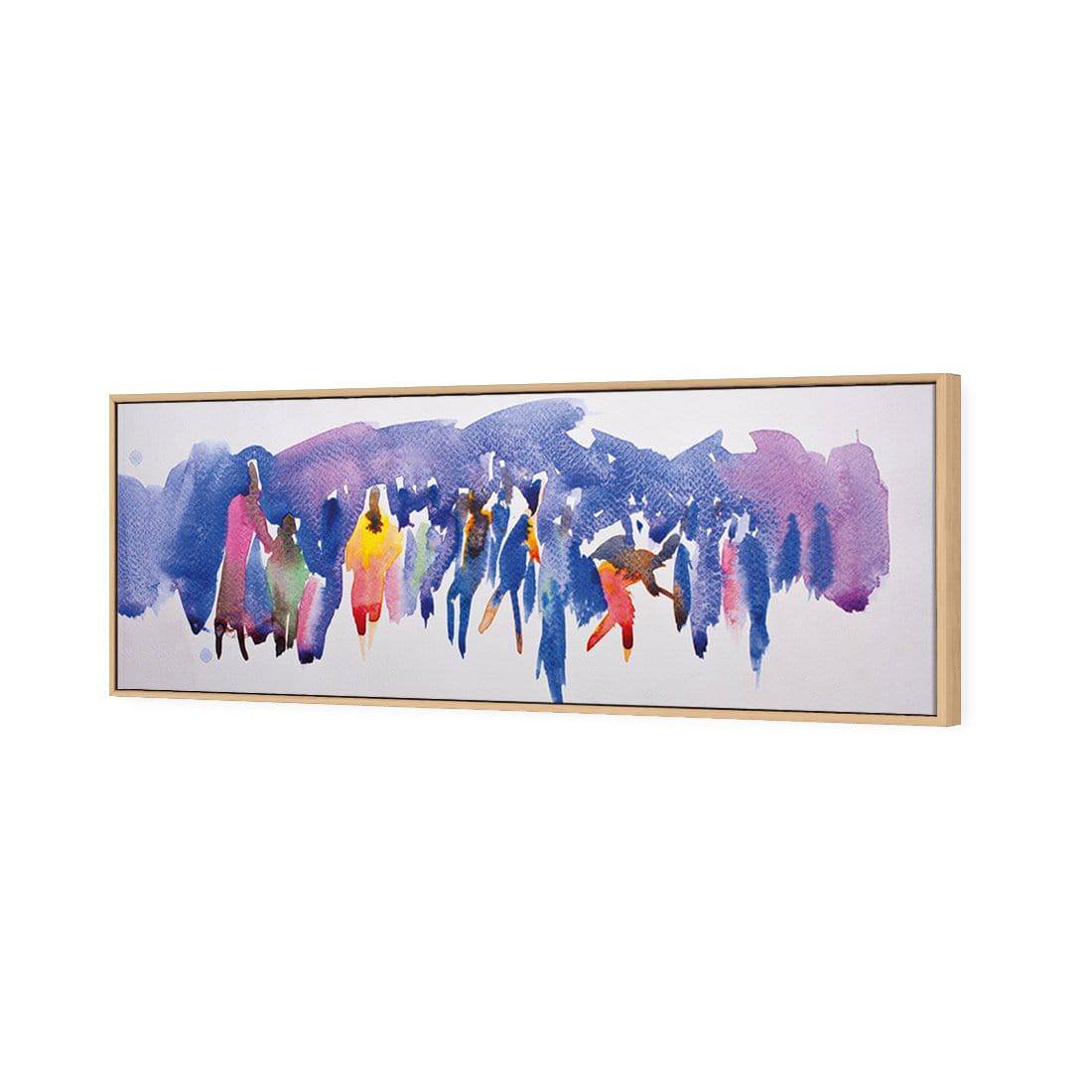 Community Abstract Watercolour Canvas Art