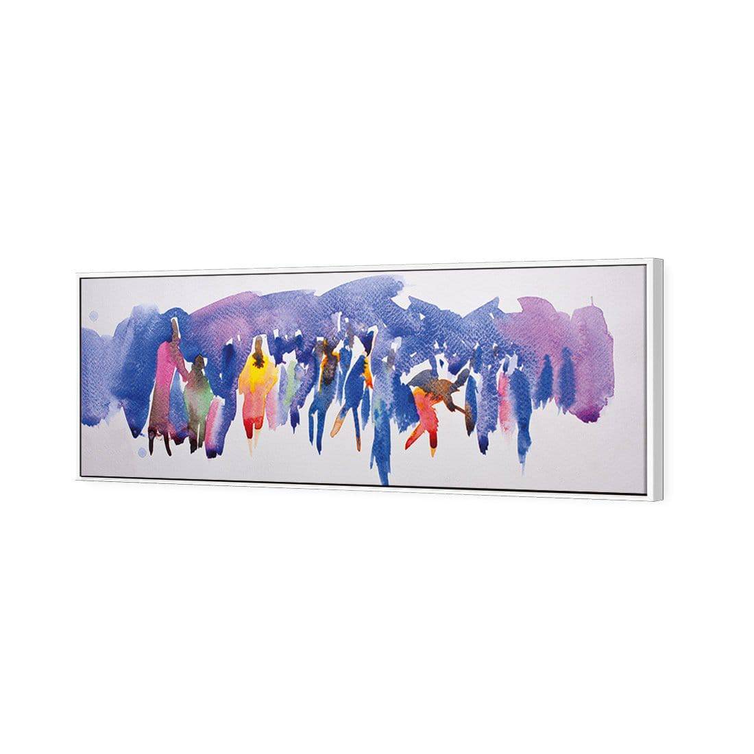 Community Abstract Watercolour Canvas Art
