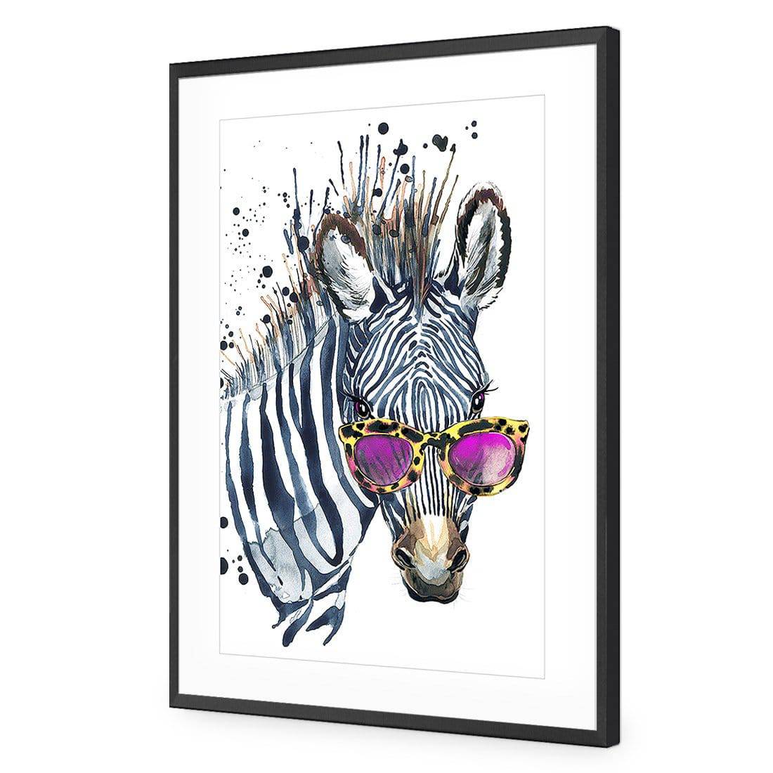 Cool Zebra Acrylic Print Art