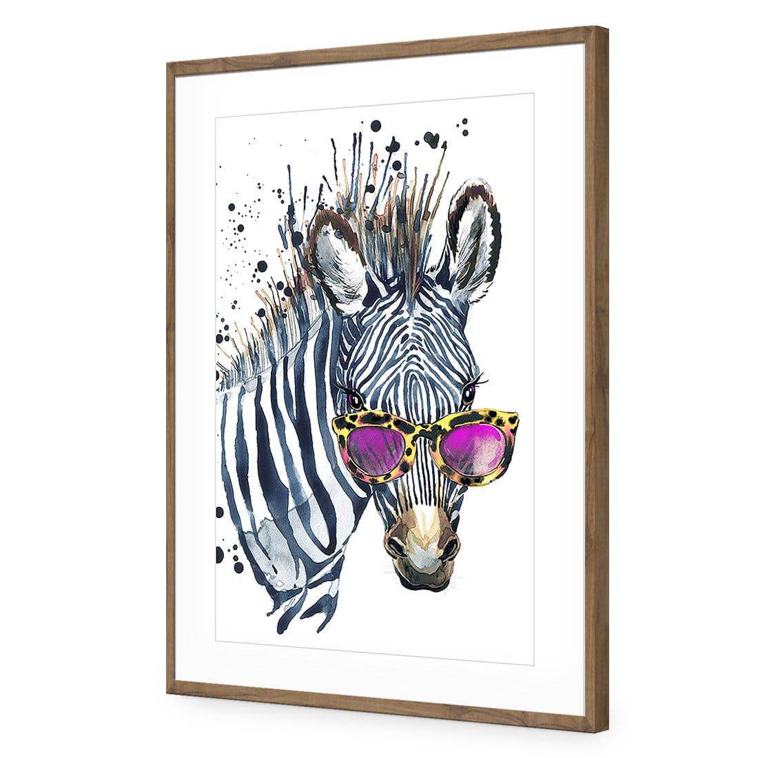 Cool Zebra Acrylic Print Art