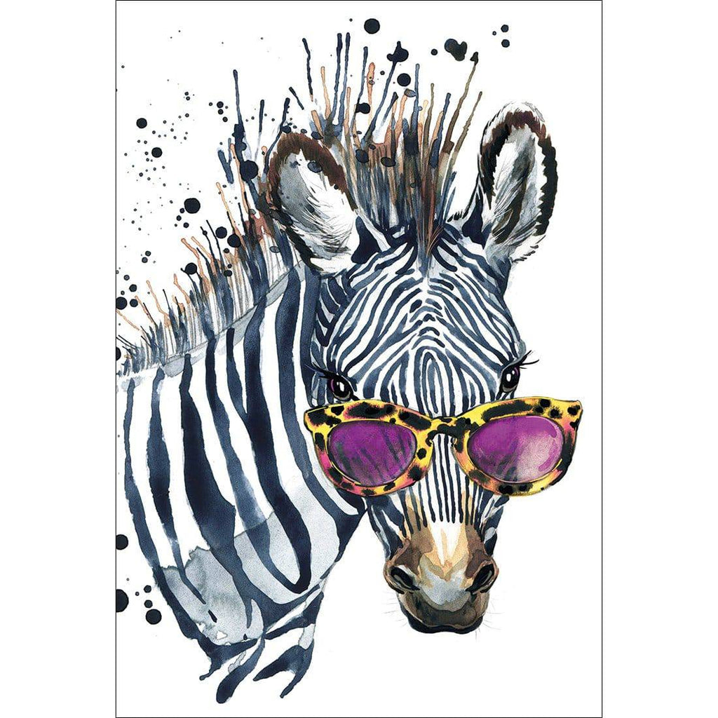 Cool Zebra Acrylic Print Art