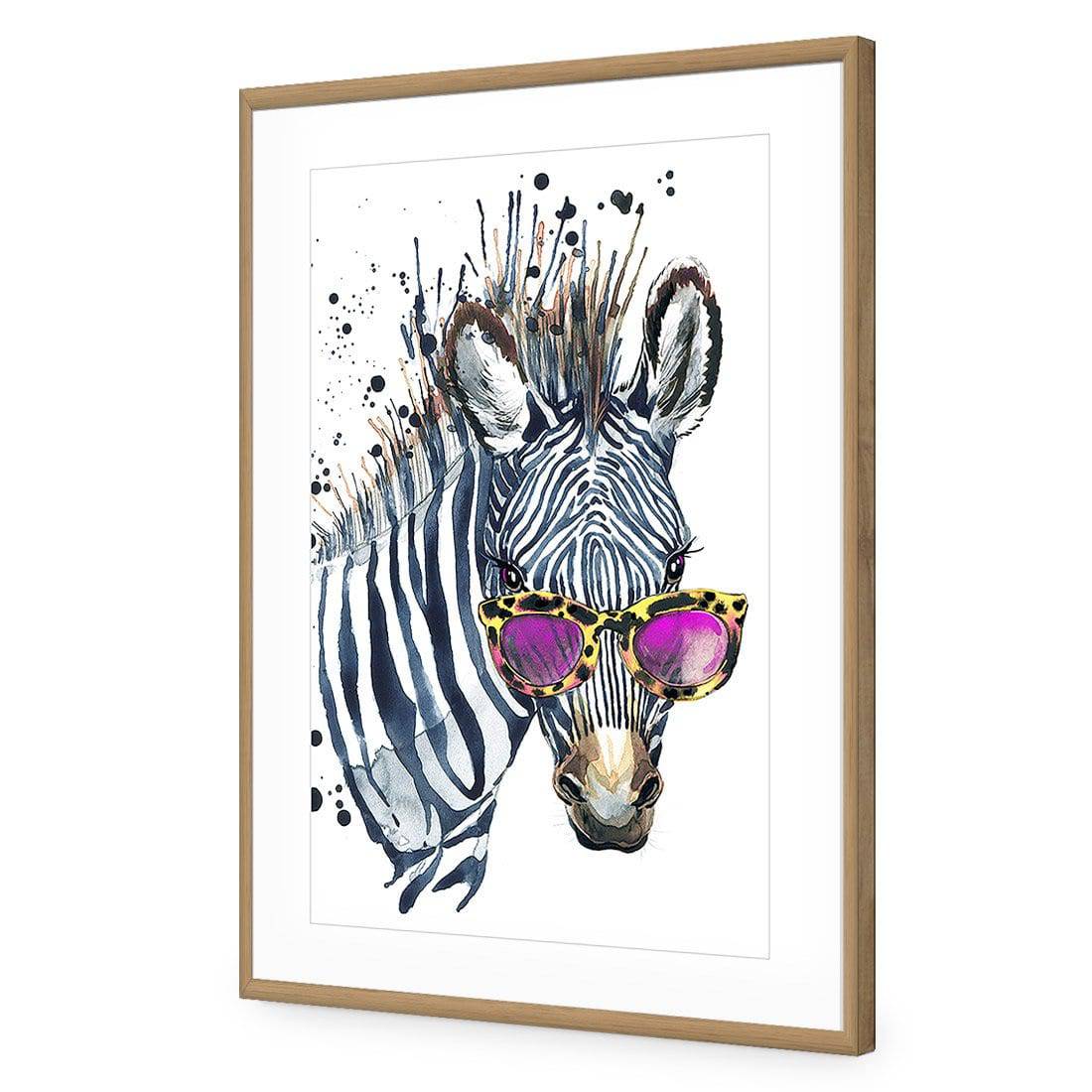 Cool Zebra Acrylic Print Art