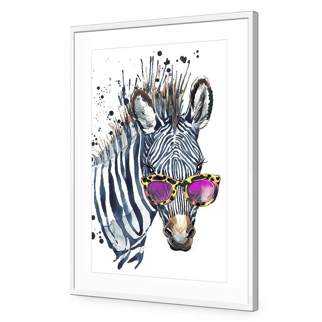 Cool Zebra Acrylic Print Art