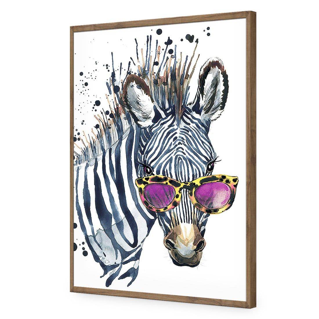 Cool Zebra Acrylic Print Art