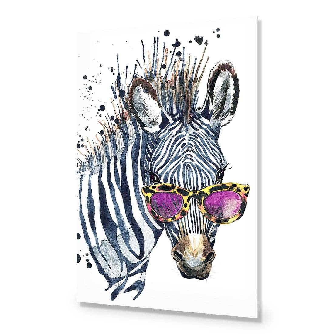 Cool Zebra Acrylic Print Art