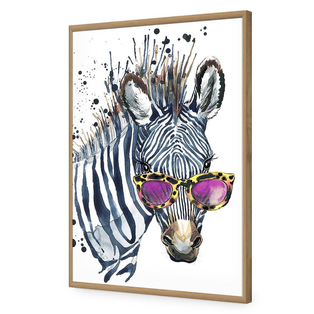 Cool Zebra Acrylic Print Art
