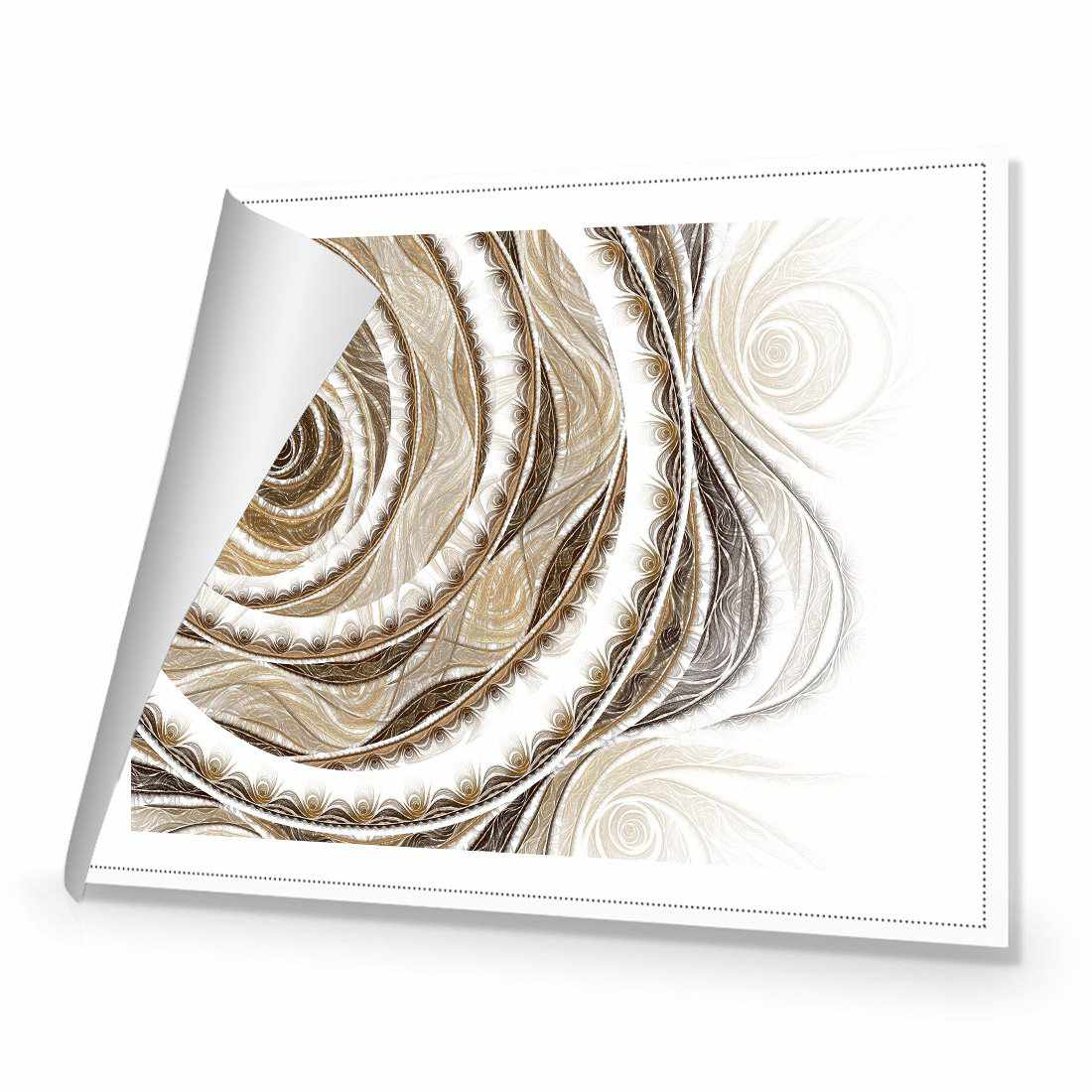 Copper Rose Canvas Art
