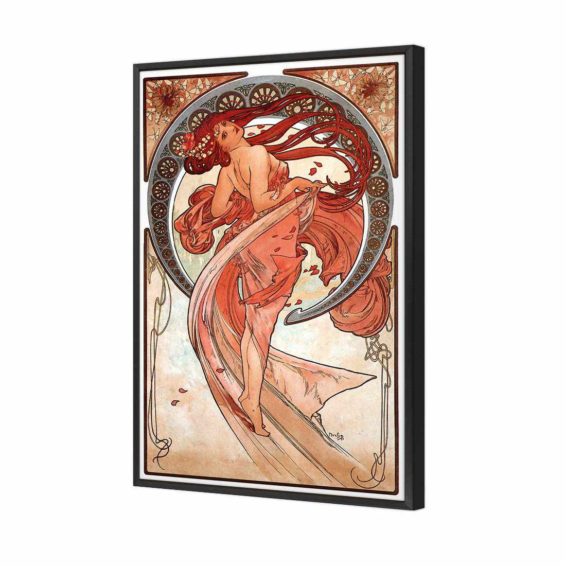 Dance By Alphonse Mucha Canvas Art