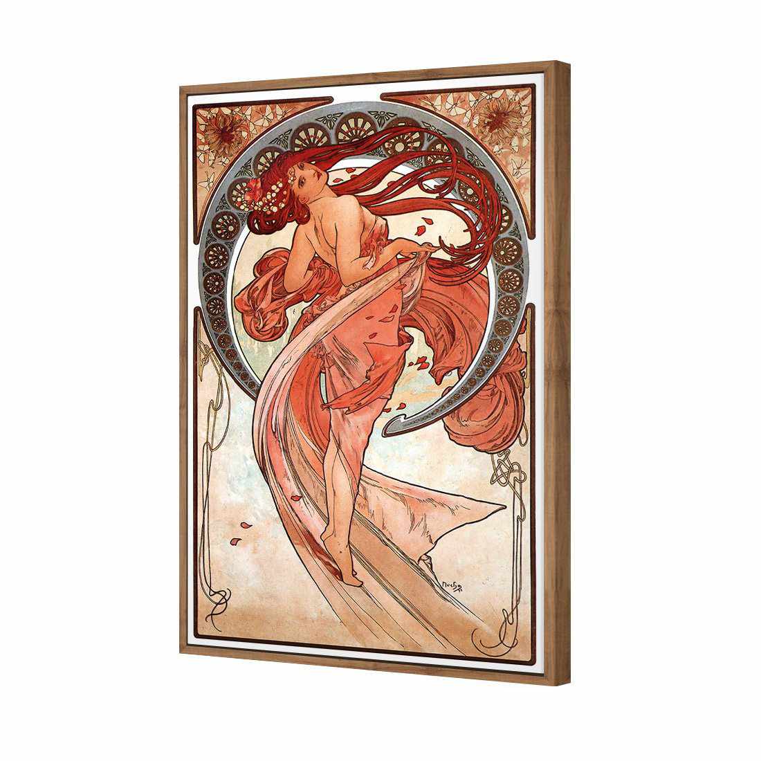Dance By Alphonse Mucha Canvas Art