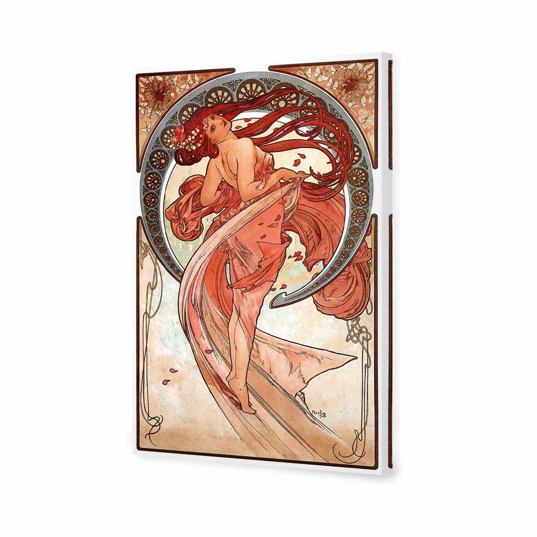 Dance By Alphonse Mucha Canvas Art