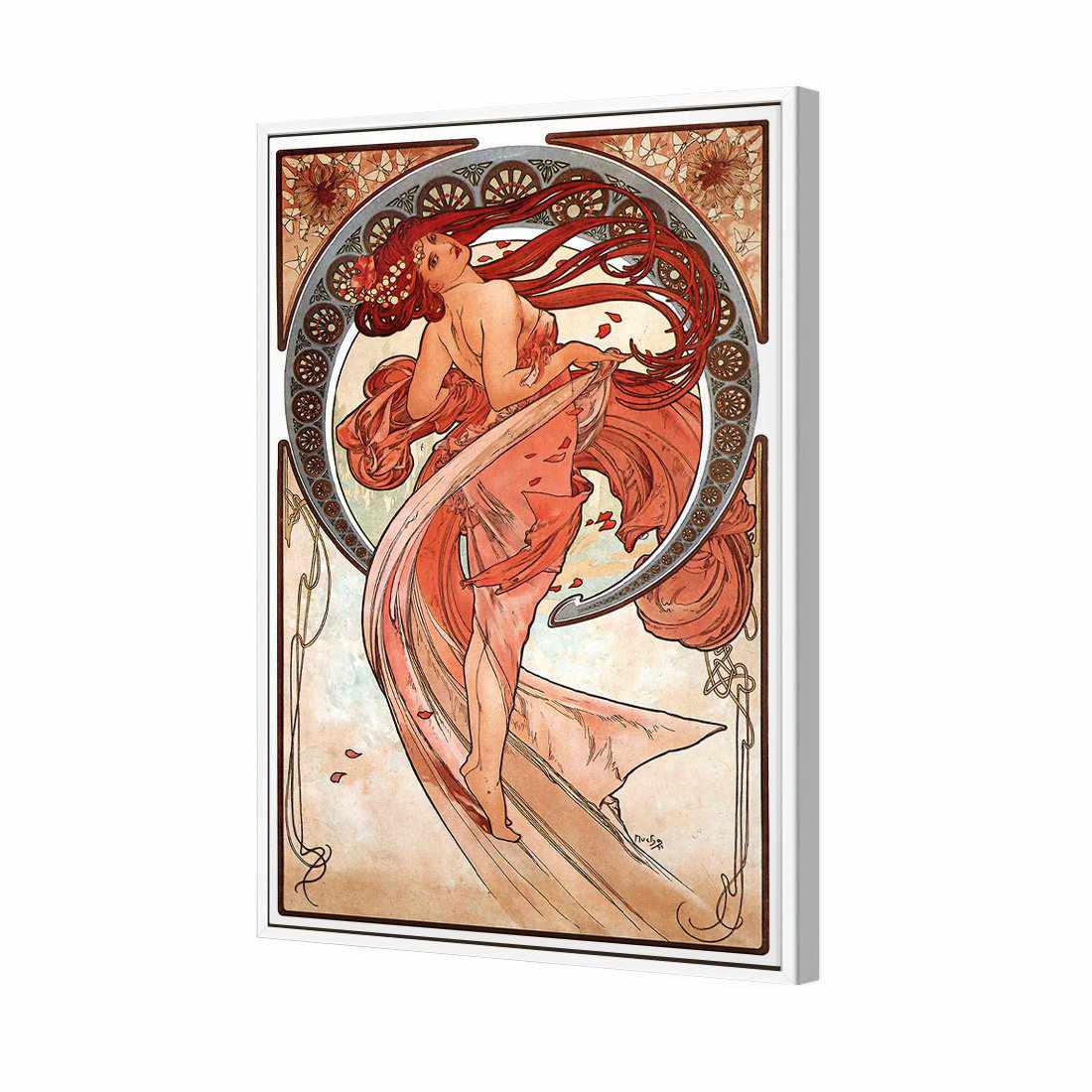 Dance By Alphonse Mucha Canvas Art