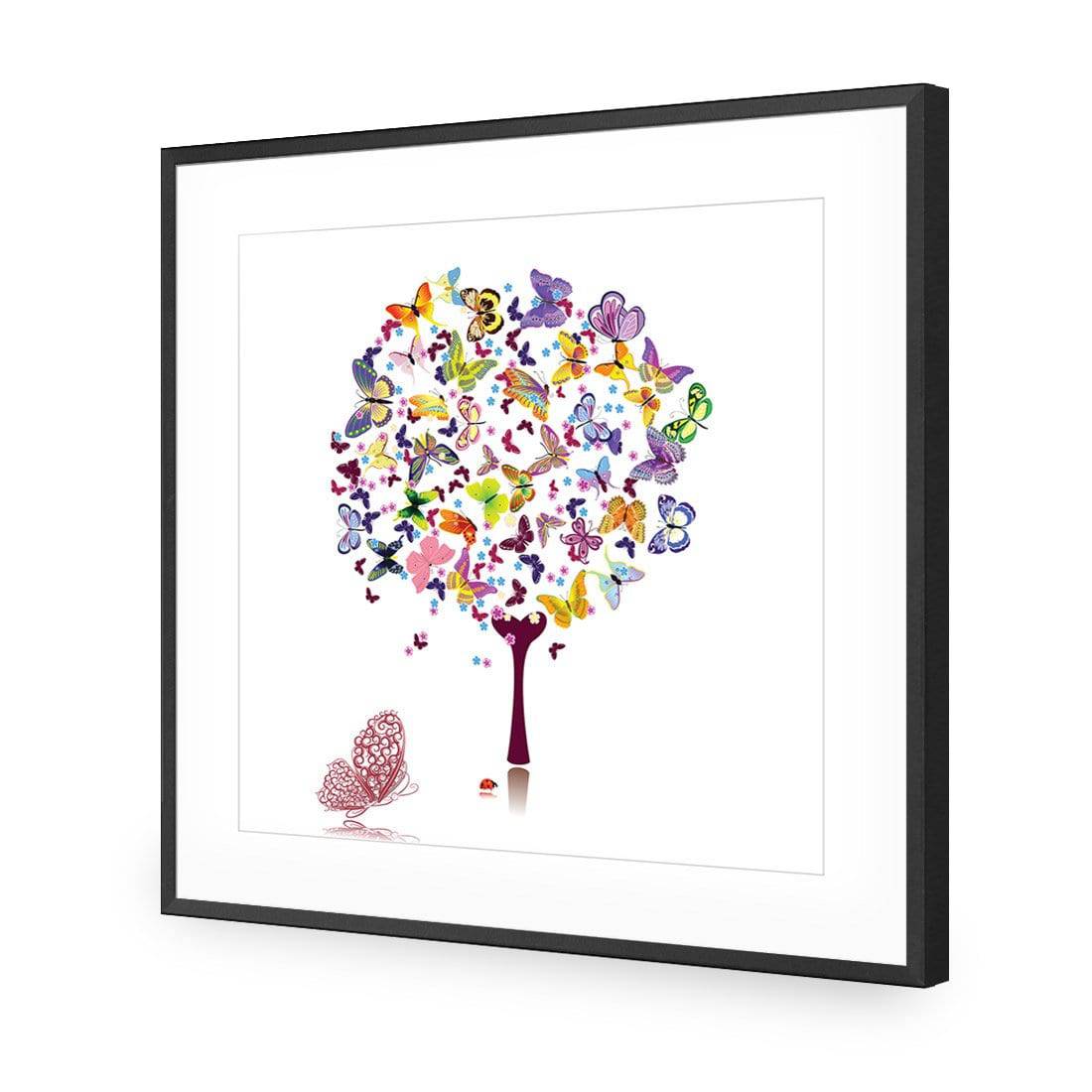 Day Dream Tree, Square Acrylic Print Art