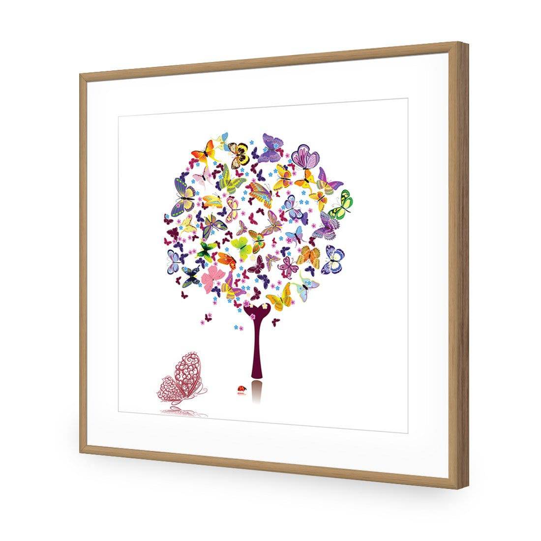 Day Dream Tree, Square Acrylic Print Art