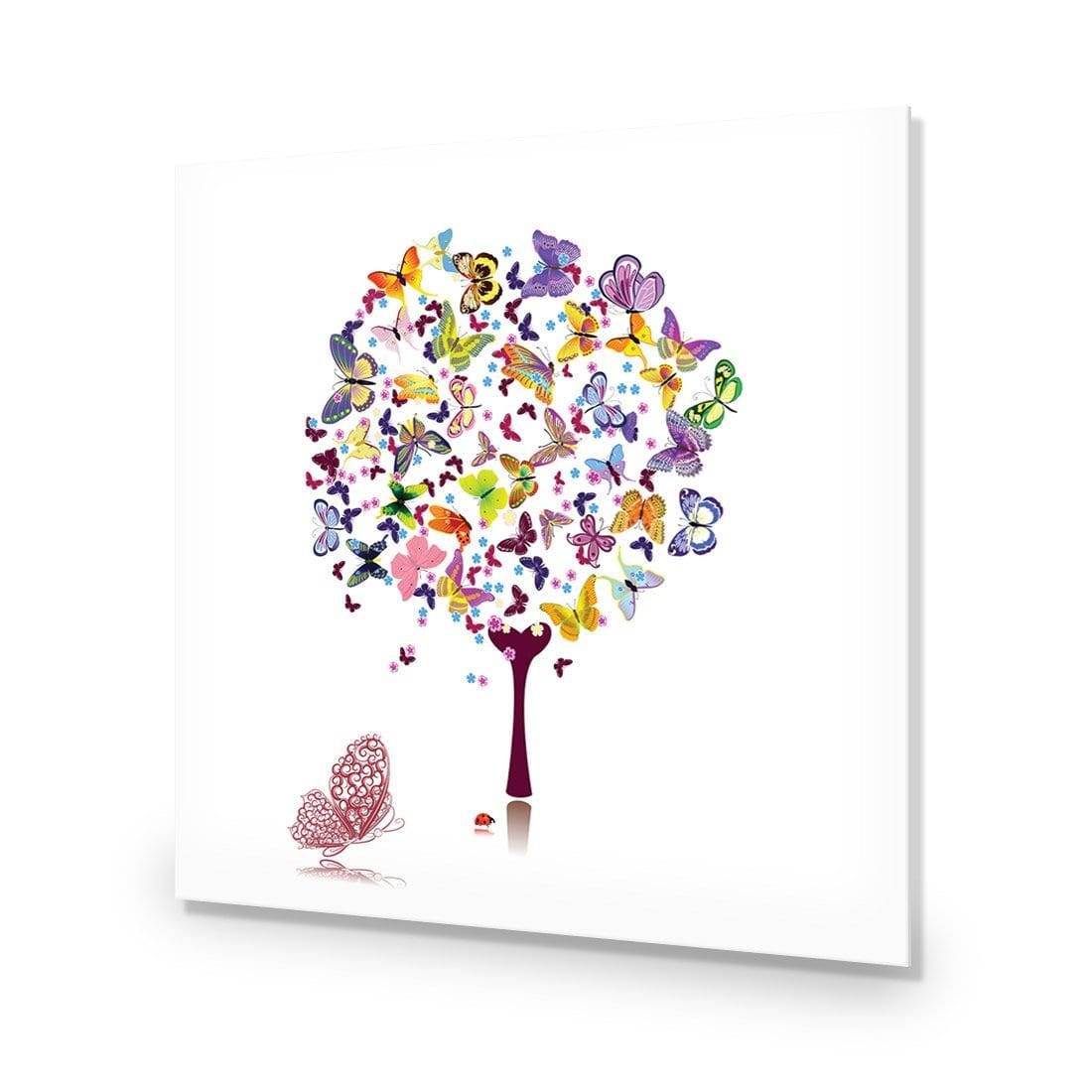 Day Dream Tree, Square Acrylic Print Art