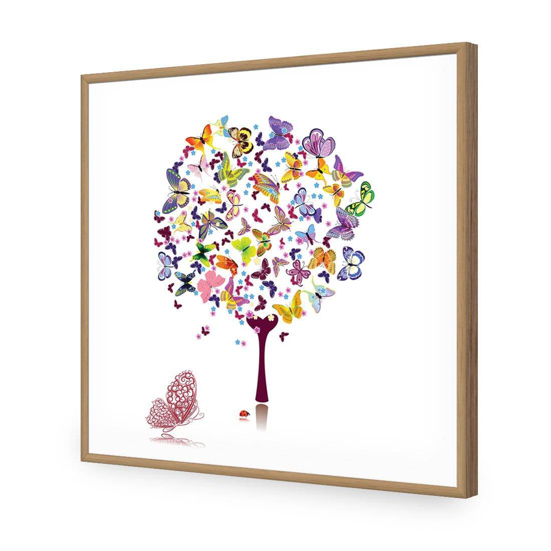 Day Dream Tree, Square Acrylic Print Art