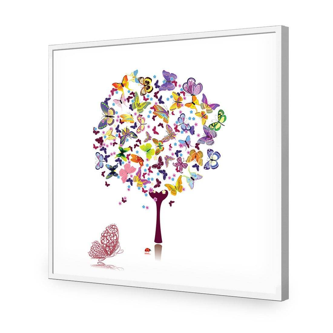 Day Dream Tree, Square Acrylic Print Art