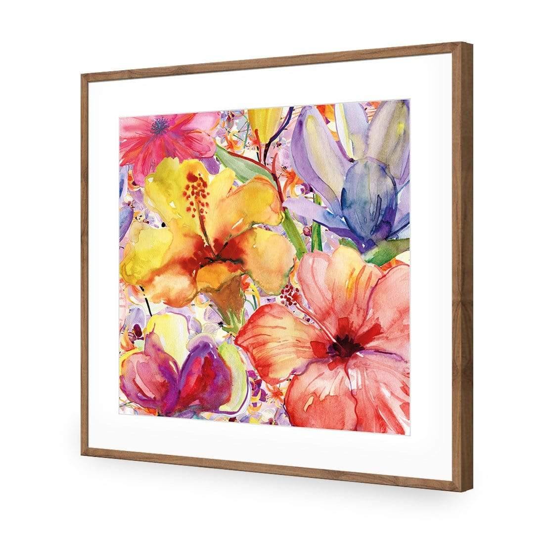 Day Lilies and Iris (Square)