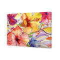 Day Lily And Irises Canvas Art