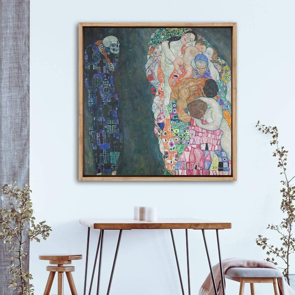 Death & Life by Gustav Klimt