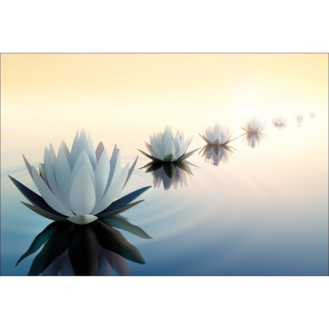 Distant Reflection Canvas Art