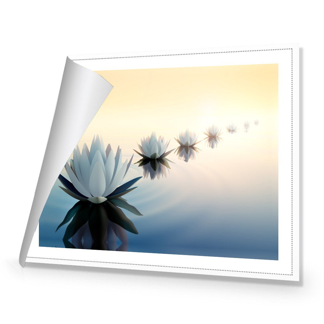 Distant Reflection Canvas Art