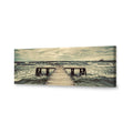 Dramatic Jetty Canvas Art