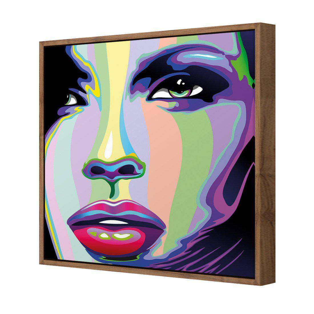 Electric Face Canvas Art
