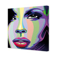 Electric Face Canvas Art