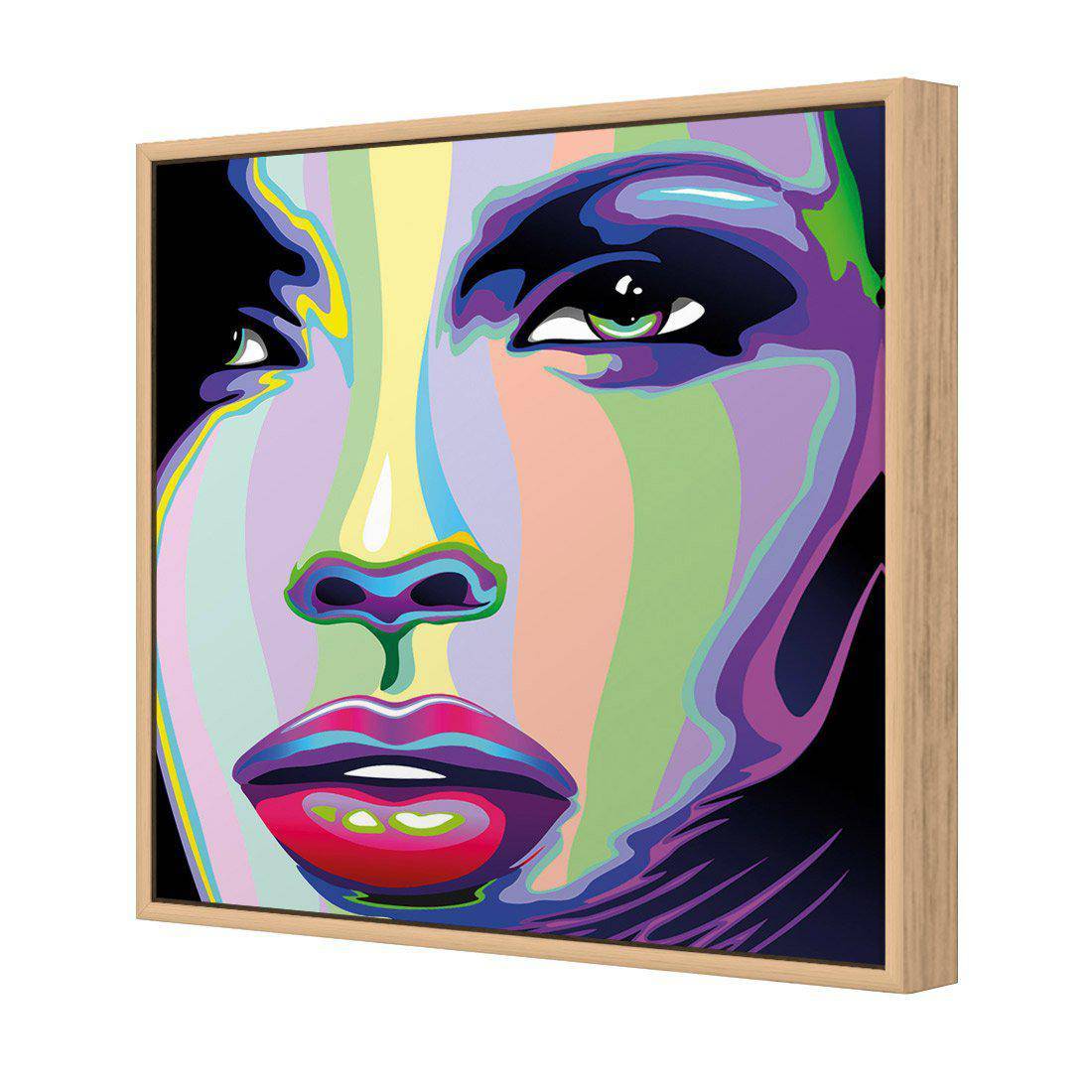 Electric Face Canvas Art
