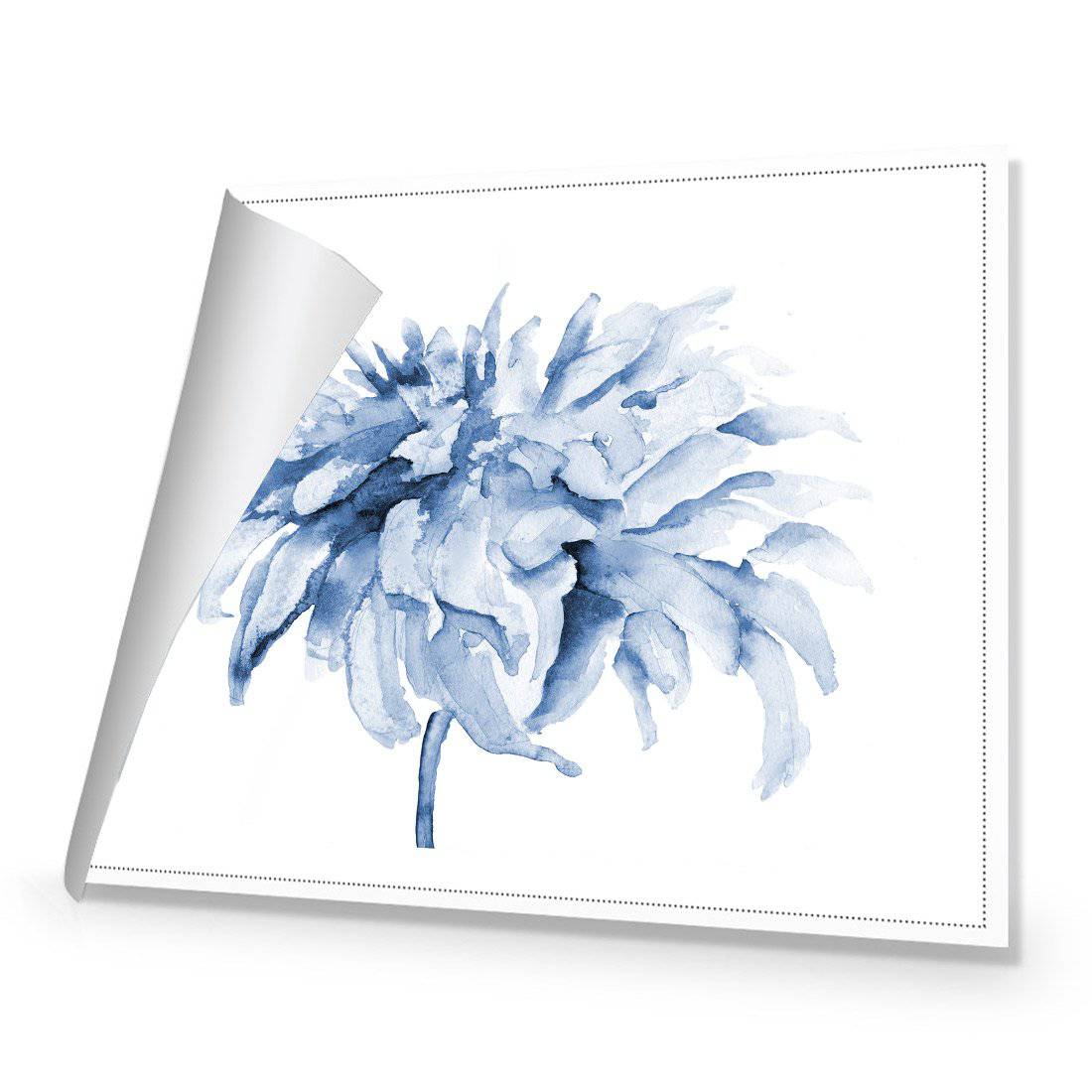 Fairy Floss, Blue Rectangle Canvas Art