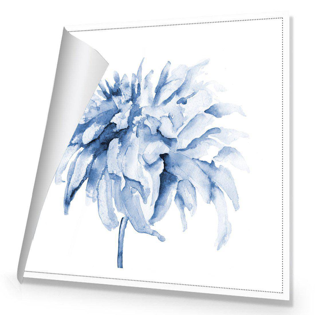 Fairy Floss, Blue Square Canvas Art