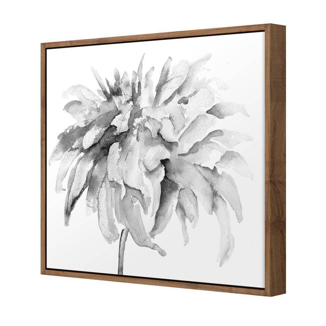 Fairy Floss, B&W, Square Canvas Art