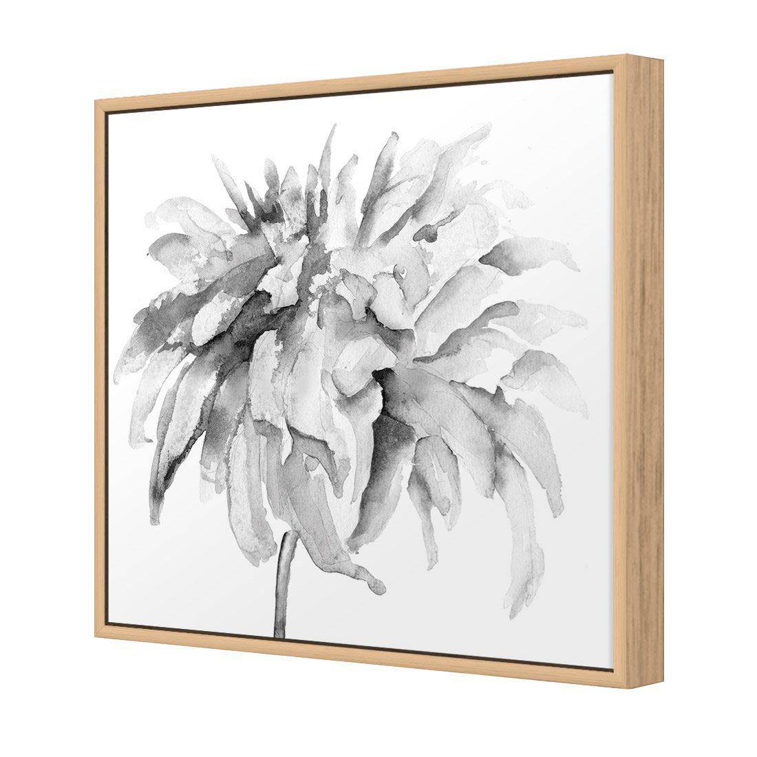 Fairy Floss, B&W, Square Canvas Art