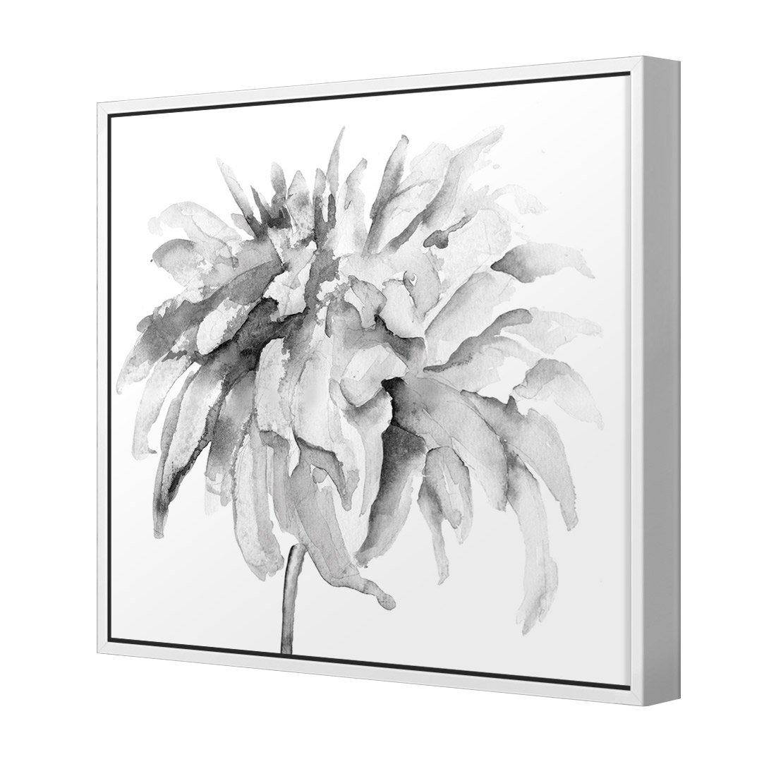 Fairy Floss, B&W, Square Canvas Art