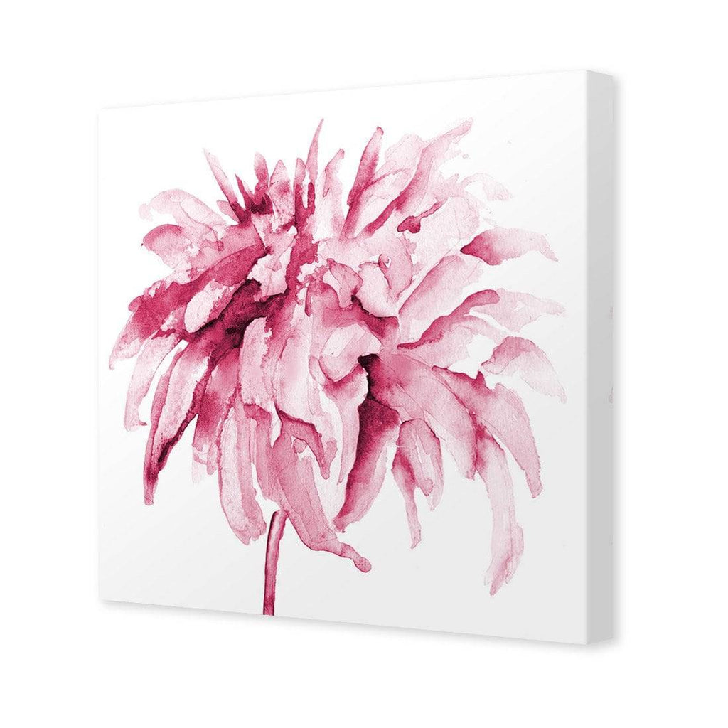 Fairy Floss, Pink Square Canvas Art
