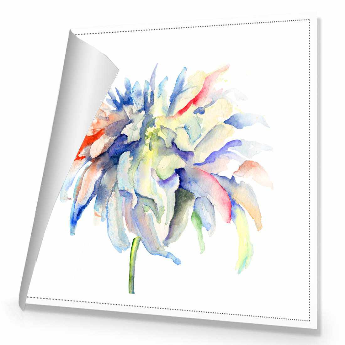 Fairy Floss, Square Canvas Art
