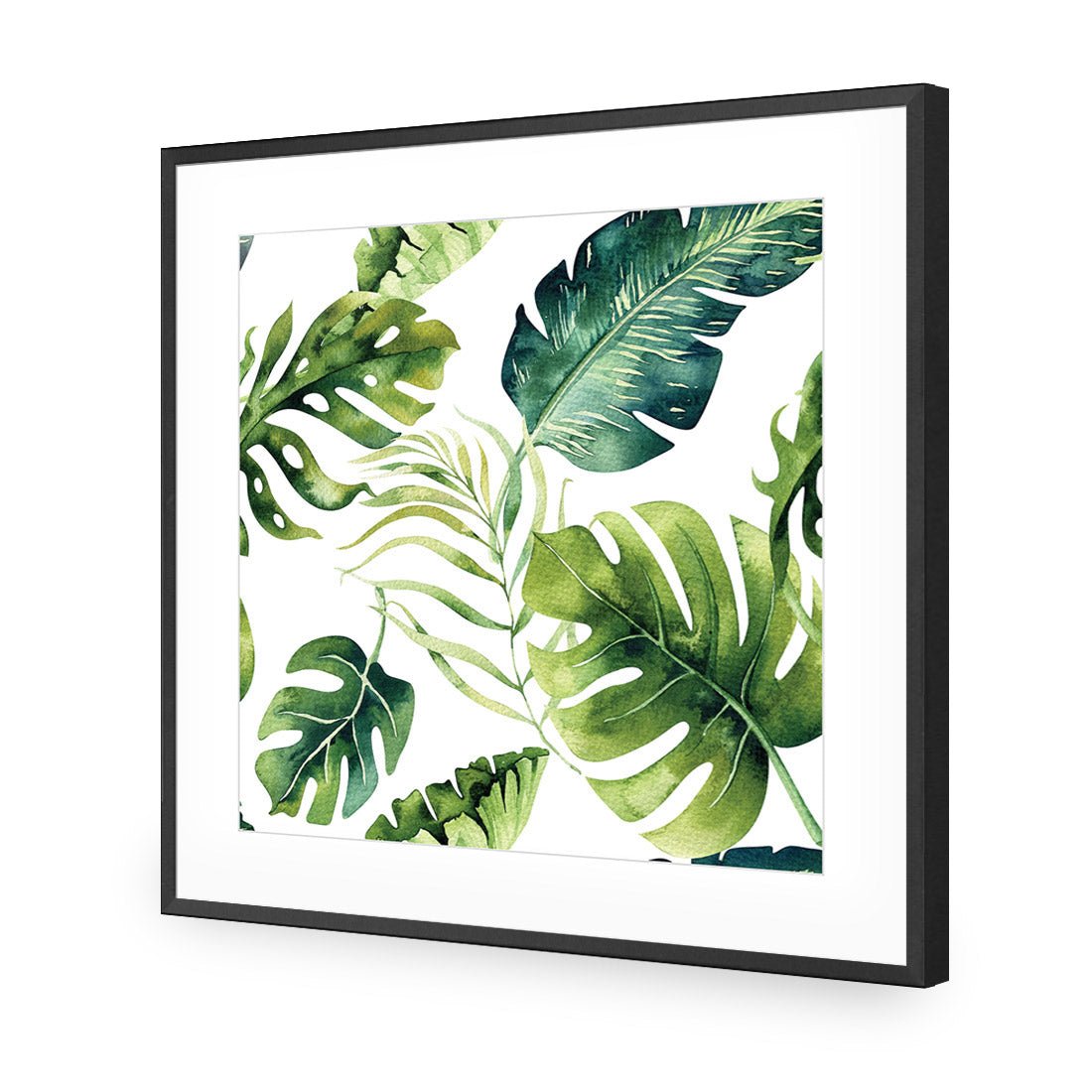 Fascinating Foliage, Square Acrylic Print Art
