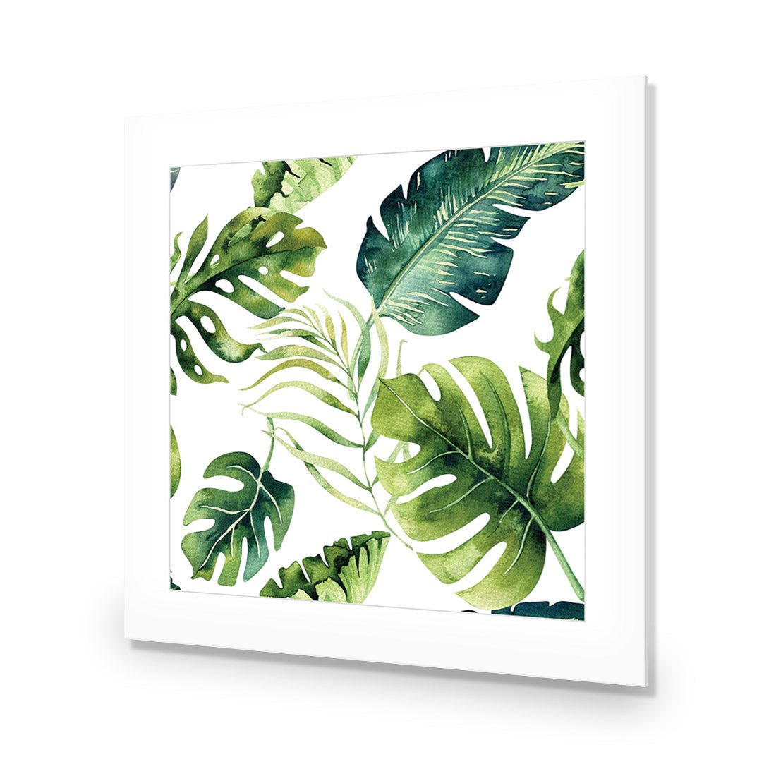 Fascinating Foliage, Square Acrylic Print Art