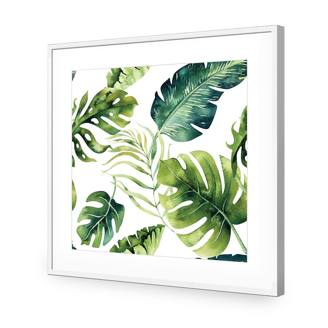 Fascinating Foliage, Square Acrylic Print Art