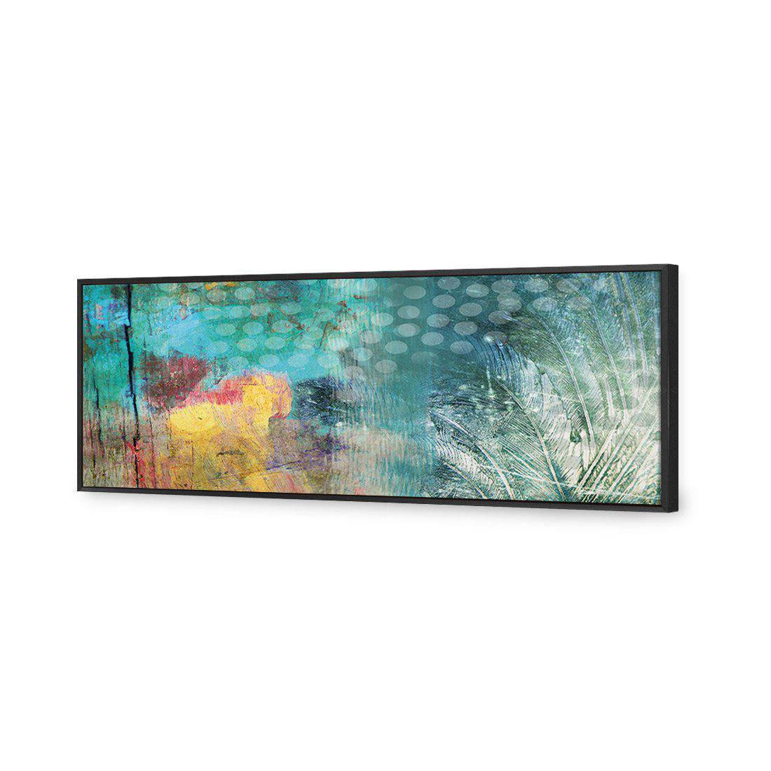 Feathered Dots Canvas Art