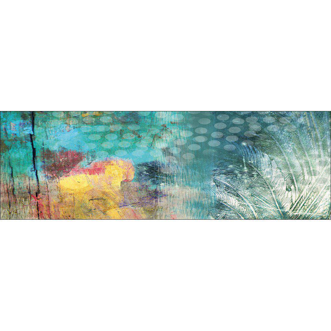 Feathered Dots Canvas Art